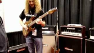 Guthrie Govan at NAMM 2009 [upl. by Darb]