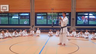 KinderKarate Kampfsportschule Aarau  KobudoSpeziallektion [upl. by Prem286]