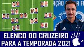 ELENCO DO CRUZEIRO PARA 2021  CONTRATAÇÕES PROMOVIDOS E INDEFINIÇÕES [upl. by Aiekram]