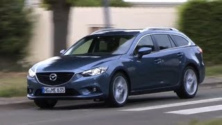 AutoWeek Journaal  Eerste rijtest nieuwe Mazda 6 [upl. by Cirdec]