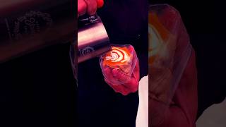 Thakey latte coffee ☕coffeart coffeeart coffee latteart shortsfeed shorts short shortsvideo [upl. by Endres]