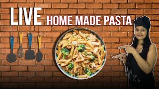 Homemade pasta recipe  Healthy pasta  Pasta recipe  Pasta kaise banate hain [upl. by Nozicka600]