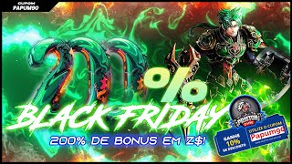 Black Friday 200 Use Cupom Papum90 SORTEIOS [upl. by Halihs]