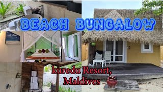 BEACH BUNGALOW  KUREDU RESORT AND SPAMALDIVES 2023 [upl. by Derrik]