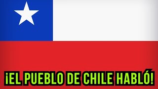 El PUEBLO de CHILE HABLÓ 🇨🇱🔴 [upl. by Anidnamra]