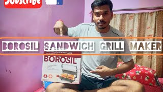 BOROSIL PRIME GRILL SANDWICH MAKER 700watt [upl. by Ahsam393]