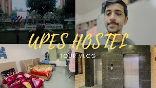 UPES Hostel Tour Vlog  UPES Dehradun [upl. by Maharba423]