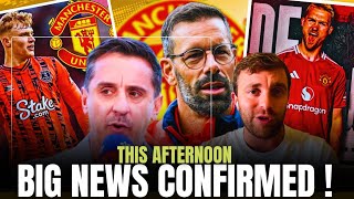 SURPRISINGLY🚨MAN UTD EXCITED NEWSamp TRANSFER UPDATES NEWLY EXPOSED✅ CONFIRMED manunitednewstoday [upl. by Aniraz]