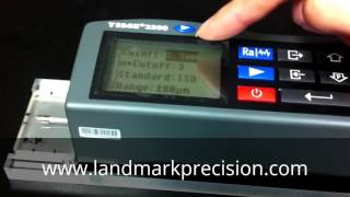 How to Calibrate TIME3200 TR200 Surface Roughness Tester Gauge Profilometer [upl. by Ahsek]