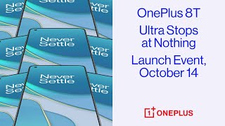 OnePlus 8T Launch Event [upl. by Enilatan]