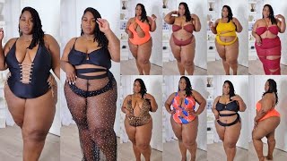 HUGE Plus Size SUMMER SWIM HAUL 2022  Nova Swim by Fashion Nova Curve [upl. by Anna-Diane]