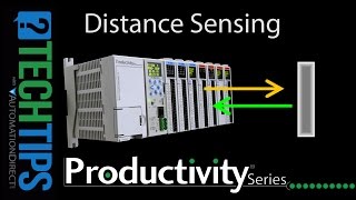 How to Sense Distance with an AutomationDirect Productivity Series Controller [upl. by Naletak]