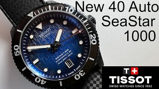 Tissot New 40mm Auto SeaStar 1000 [upl. by Odie298]