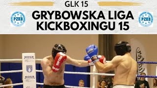 Na żywo LIGA KICKBOXINGU 09032023 Grybów [upl. by Dnomrej]