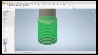 Graitec PowerPack for Autodesk Inventor  Thread Modeler [upl. by Robinette]