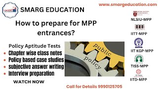 How to prepare for quotPolicy Aptitude Testquot for MPP Entrance tests mpp ppg cuetpg [upl. by Gardol]