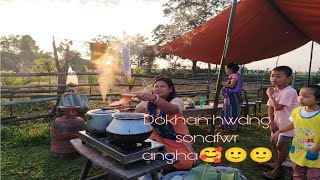 Dokhan hwdng sonafwr angha🥰🥰mirabrahmavlog [upl. by Attenat76]