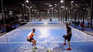 Gay  Dubourg Vs Hoursourigaray  Bigeau  Open Casa Padel 2018 22 [upl. by Adiene]