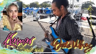 Is he the next JoeSatriani  DedeVilhas KlamarMusic soundcheck reaction [upl. by Icat]