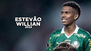 Estevão Willian quotMessinhoquot is Sensational in 2024  🇧🇷 [upl. by Ardnuasak]