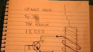 slayer exciter  Tesla coil A wiring diagram [upl. by Eleets]