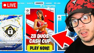 New DUO CASH CUP Tournament Fortnite Battle Royale [upl. by Shaffert104]