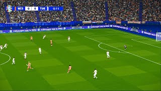 NEDERLAND 21 Turkiye  UEFA EURO 2024  PES 2021 [upl. by Nerrag]