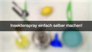 DIY Apotheke Insektenspray easy selbstgemacht 🍴 [upl. by Goeger264]