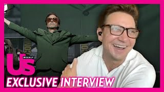 Jeremy Renner Reacts To Dr Doom Robert Downey Jr Casting Reveal [upl. by Tezil]