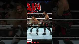 Seth Rollins was on fire before Bronson destroyed him againwwe youtubeshorts [upl. by Kcin582]