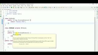 Polymorphism Java Interview Programs [upl. by Ayeka]