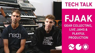 Tech Talk FJAAK  Gear collecting live jams and playful production EBTV  Subtitles [upl. by Buckden]