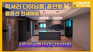 시티오씨엘1단지 102타입 디럭스다이닝 주방확장 실내영상입니다 [upl. by Ludmilla822]