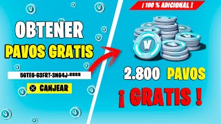 ✅ RAPIDO Como conseguir PAVOS GRATIS🎁 en FORTNITE TEMPORADA 1 CAPITULO 4 CODIGOS DE PAVOS GRATIS [upl. by Indyc453]