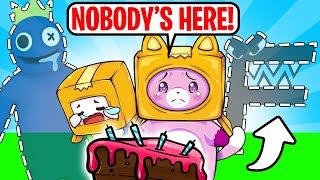 Nobody Went To LANKYBOXS Birthday Party RAINBOW FRIENDS ALPHABET LORE amp MORE [upl. by Chaney]