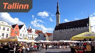 Tallinn Estonia  HD Video Tour of the City [upl. by Gemina62]