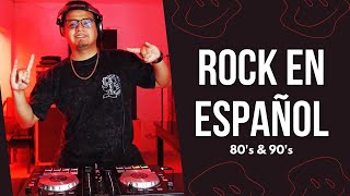 Mix Rock en Español  Soda Stereo Maná Enanitos Verdes Hombres G Los Prisioneros [upl. by Arlette]