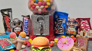 COOL GUMBALL MACHINE amp FOOD TOYS SOUND ORIGINAL ASMR 161124 [upl. by Blakely]