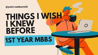 Things I Wish I Knew before starting 1st Year MBBS 🥺 mbbs mbbsstudent firstyear [upl. by Jaworski]