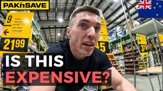 IS SHOPPING IN NEW ZEALAND EXPENSIVE Supermarket Grocery Tour At PAKnSAVE 2023 New Zealand 🇳🇿 [upl. by Margarita192]