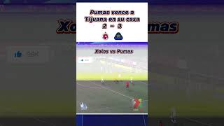 Resumen y Goles  Xolos de Tijuana vs Pumas [upl. by Nee]