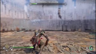 Svartalfheim Berserker Fight  God of War Ragnarok  NG GMGOW [upl. by Thorwald]