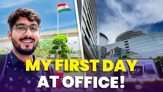 First Day at Accenture Gurugram Office  Work From Office  Office Tour  Management Consultant [upl. by Anha]