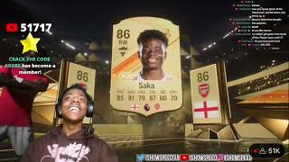 speed gets saka in FIFA and sings sukanigadik FUNNY [upl. by Anivek]