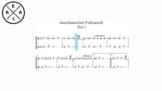 Amerikanischer Fußmarsch Teil 1 → Tempo 90 [upl. by Adnaw]