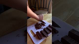 Crispy Caramel Chocolate Bar cooking cookingshorts recipe chocolate shorts caramel [upl. by Mendelson390]