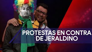 Protestas en contra de Ignacio Jeraldino [upl. by Roux606]