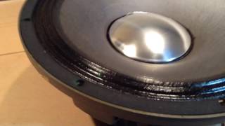 Gauss cetec 12 inch driver demo [upl. by Kristofor]