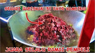 SEHARI 30 EKOR KAMBING MASAKNYA SAMPE SEGUNUNG  JAKARTA STREET FOOD [upl. by Ranger]