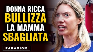 Una ragazza bullizza questa mamma in palestra [upl. by Lirbaj]